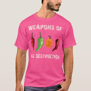 Camiseta Pimenta Engraçada Cabeça Picante Comidas Quentes