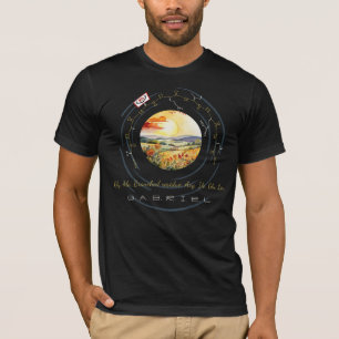 Camiseta Pimenta GABRIEL, Lua 8 com texto personalizado, es