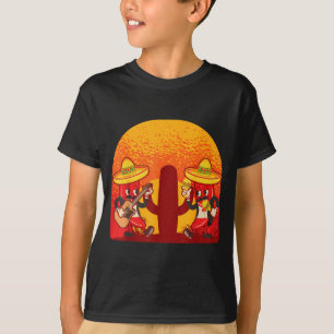 Camiseta Pimenta malagueta banda mariachi pimentões vermelh