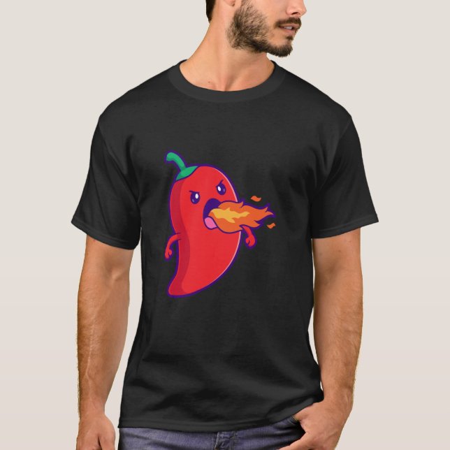 Camiseta Pimenta Malagueta Soltando Fogo (Frente)