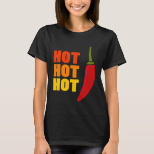 Camiseta Pimenta Malagueta Vermelha Jalapeno Picante