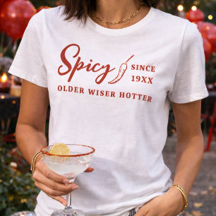 Camiseta Pimenta Malagueta Vermelha Picante Mais Quente Sáb