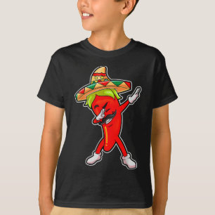 Camiseta Pimenta-Pimenta-Pimenta-Pimenta-Quente Mexicana