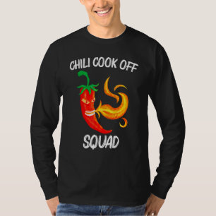 Camiseta Pimenta-Pimento Para Homens Salva-Pão Vermelha