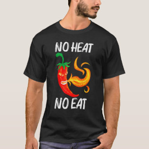 Camiseta Pimenta-Pimento Para Homens Salva-Pão Vermelha