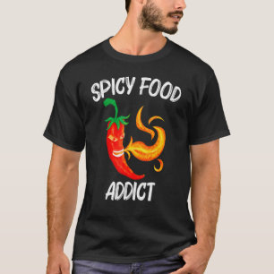 Camiseta Pimenta-Pimento Para Homens Salva-Pão Vermelha