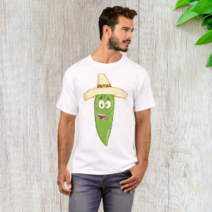 Camiseta Pimenta Verde Sorridente