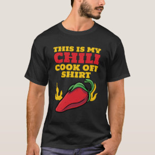 Camiseta Pimento Vermelho Comida Picante Fiery Legal Este É