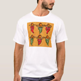 Camiseta Pimentões Cinco de Mayo