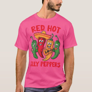 Camiseta Pimentões Vermelhos Silly Quentes