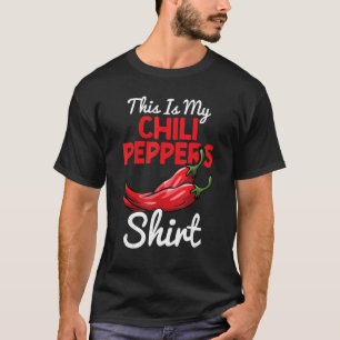 Camiseta Pimentos Chili Red Hot Spicper Pimenta Comem Pão M