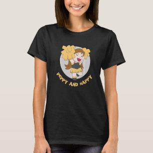 Camiseta Pimentos E Felizes Prêmios De Dança De Cheerleader