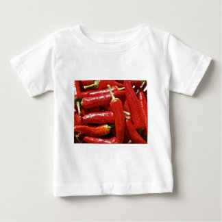 Camiseta Pimentos picantes vermelhos