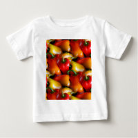 Pimentos vermelhos e amarelos