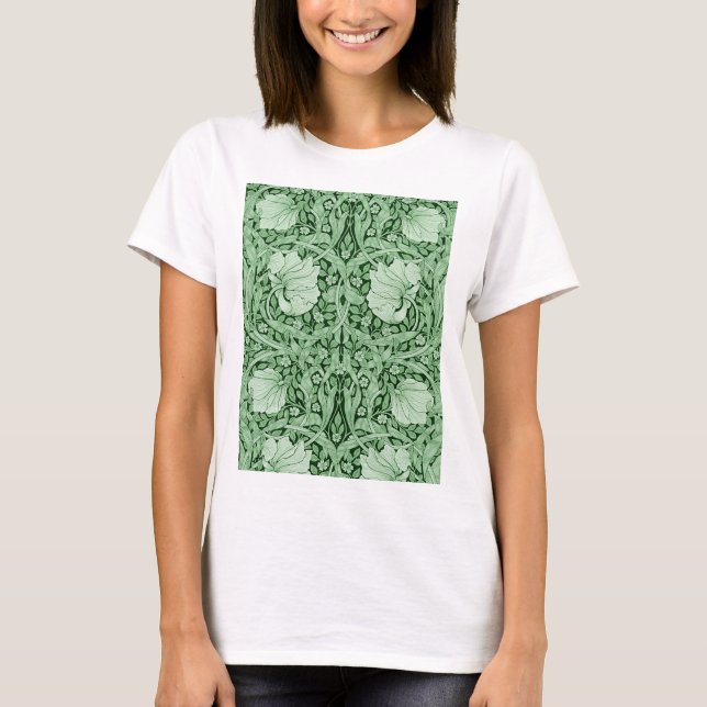 Camiseta Pimpernel Green, William Morris (Frente)