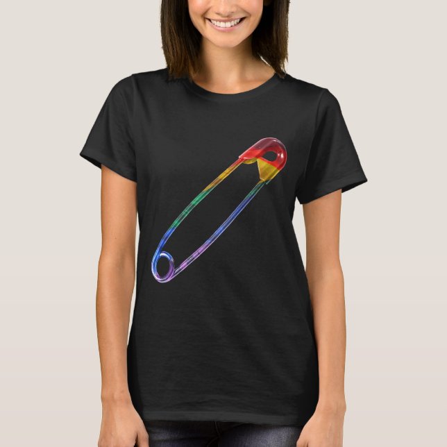 Camiseta Pin de segurança (Frente)