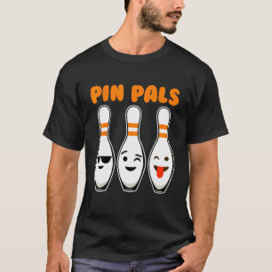 Camiseta Pin Pals Bonitas Boliches Engraçadas