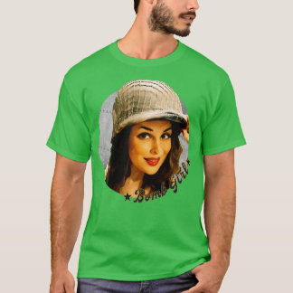Camiseta Pin up Girl in WW2 40s