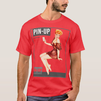 Camiseta Pin up Girl Vintage Pinup Magazine 14