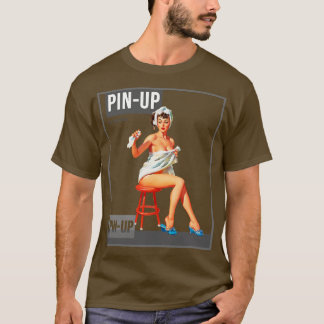 Camiseta Pin up Girl Vintage Pinup Magazine 43