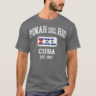 Camiseta Pinar del Rio Cuba XXL design atlético 1