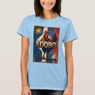 Camiseta Pinay Orgulho Frango Adobo - Filipino