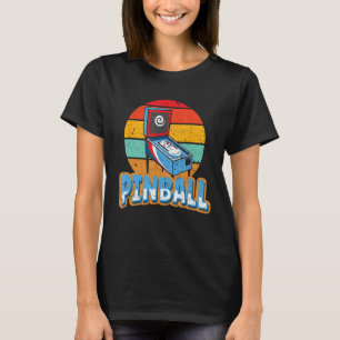 Camiseta Pinball Arcade Retro Flipper Pinball