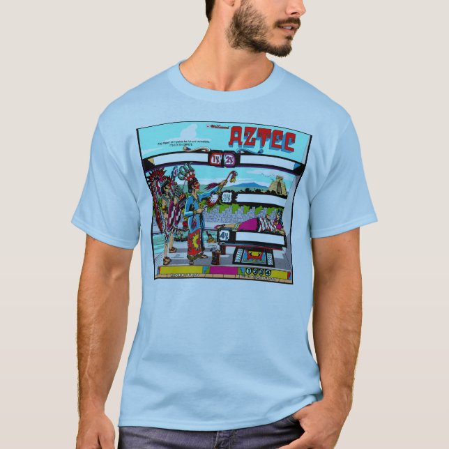 Camiseta Pinball asteca (Frente)