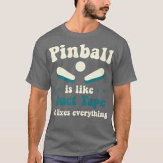 Camiseta Pinball corrige tudo o jogo engraçado