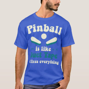 Camiseta Pinball corrige tudo o jogo engraçado