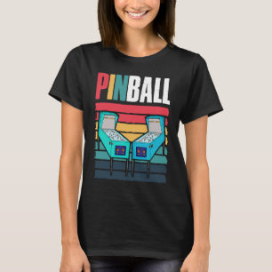 Camiseta Pinball Retro Vintage Multiball Máquina Pinball Ar