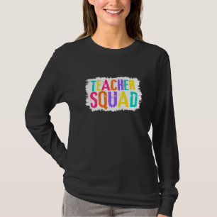 Camiseta Pincel Colorido do Esquadrão de Professores