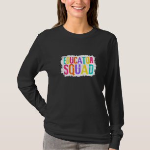 Camiseta Pincel Colorido do Esquadrão Educador