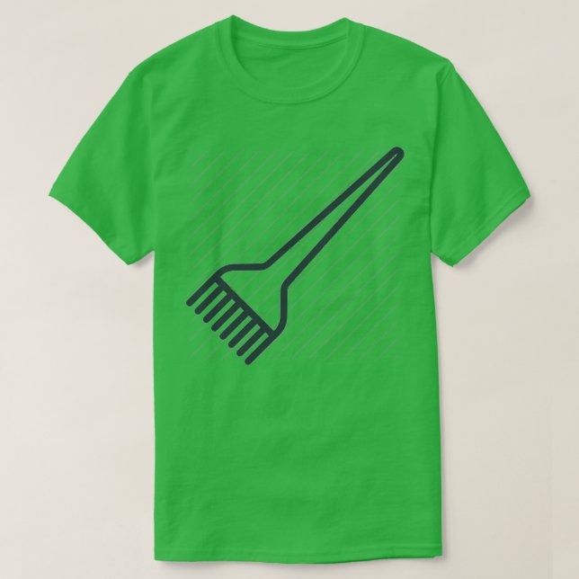 Camiseta Pincel de cor (Frente do Design)