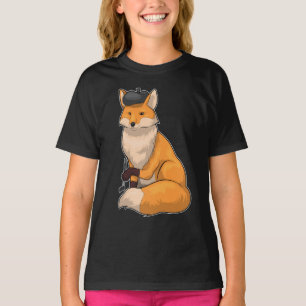 Camiseta Pincel de Pintura Fox Painter