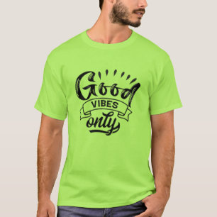 Camiseta Pincel de Tipografia Apenas Boas Vibrações