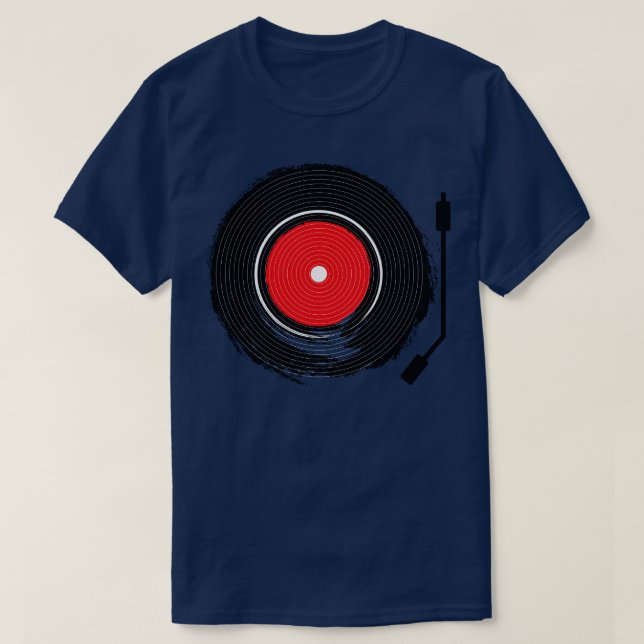 Camiseta Pincel de vinilo (Frente do Design)