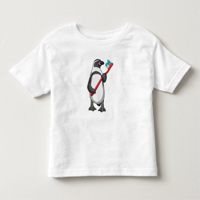 Camiseta Pincel dos dentes pinguins (Frente)