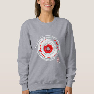 Camiseta Pincel Pintou Registro De Vinilo Com A Palavra Amo