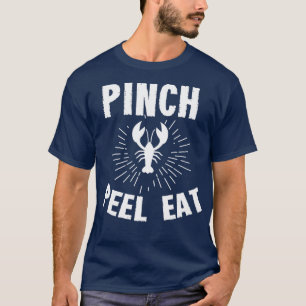 Camiseta Pinch Funny Pinch Peel Come homens e mulheres