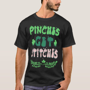 Camiseta Pinches Obtêm Pedras Dia de São Patrício Shamrock