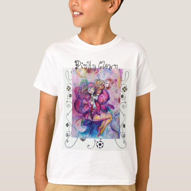 CAMISETA PINCO MUSICAL COM PINOS GEOMÉTRICOS (Frente)