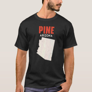 Camiseta Pine Arizona EUA State America Viagem Arizonian