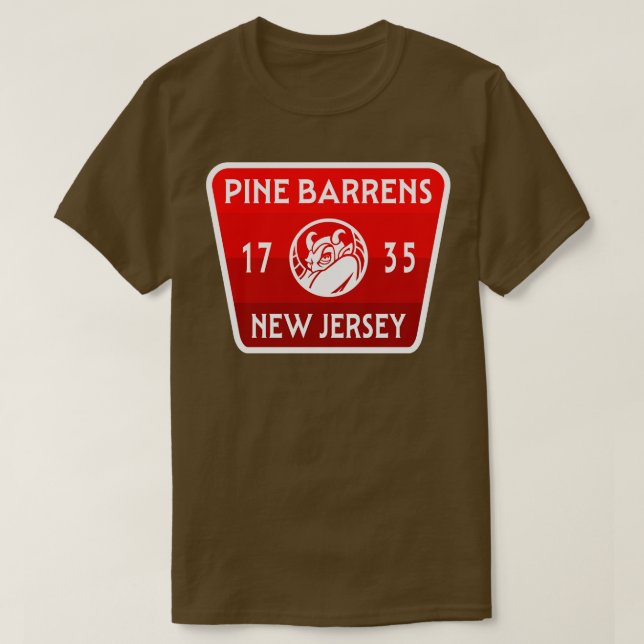 Camiseta Pine Barrens New Jersey Devil (Frente do Design)