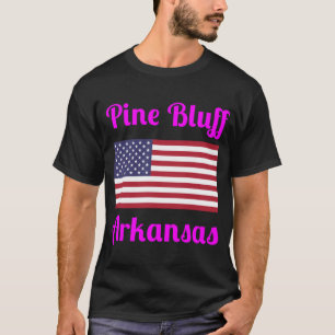 Camiseta Pine Bluff Arkansas Estilosas Impressões