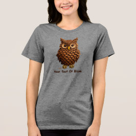 Camiseta Pine Cone Owl