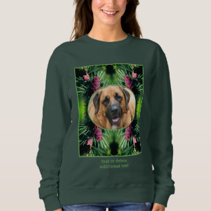 Camiseta Pine Cones Frame Crie Sua Própria Foto Pet