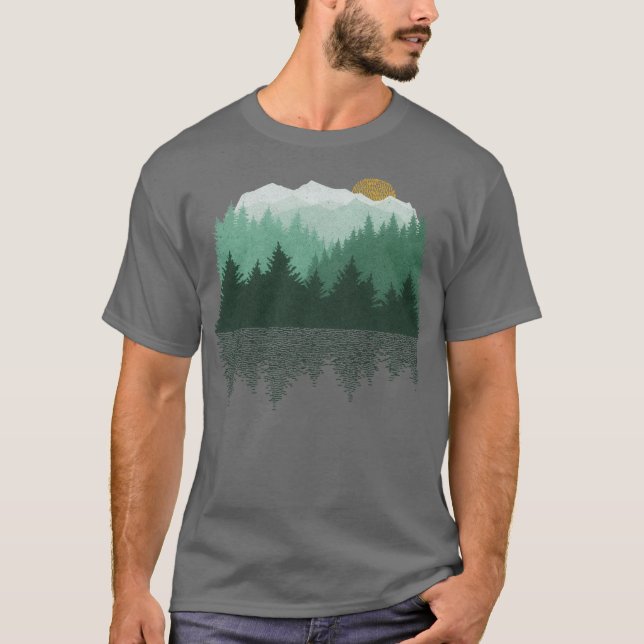 Camiseta Pine Forest Dash 2 (Frente)