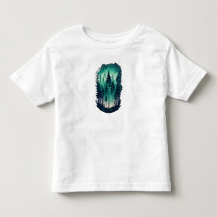 Camiseta Pine Forest Landscape Fine Jersey