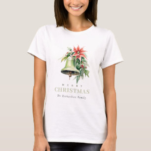 Camiseta Pine Poinsettia Foliage - Pinho de Natal